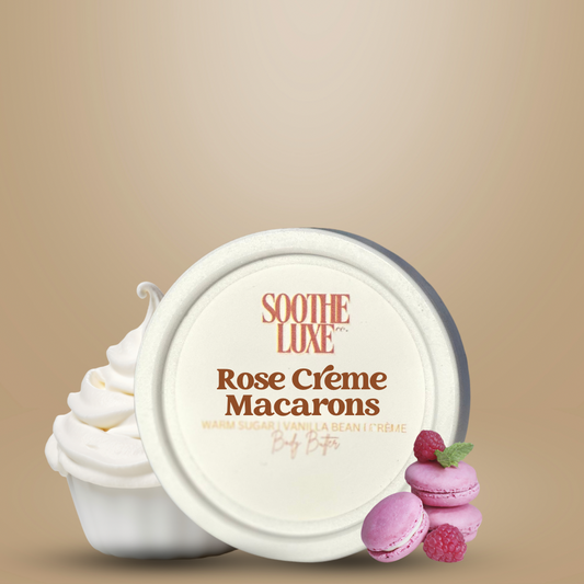 Rose Crème Macarons Body Butter