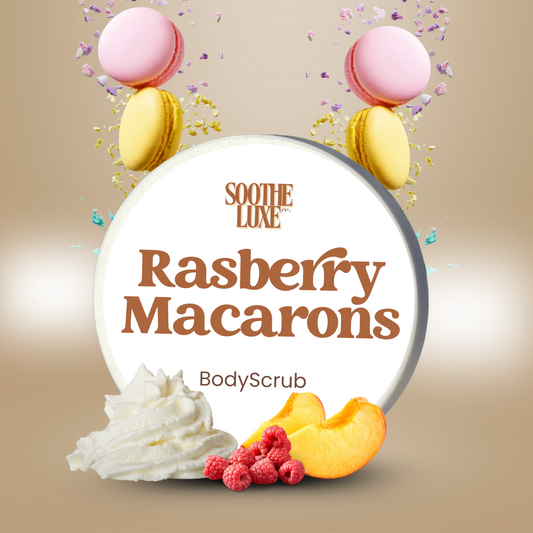 Raspberry Macarons Body Scrub